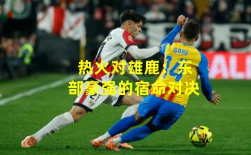 热火对雄鹿：东部豪强的宿命对决